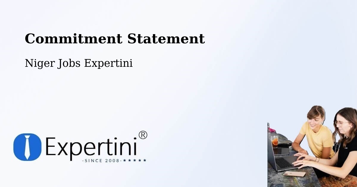 Corporate Commitment – Mayahi - Niger Jobs Expertini
