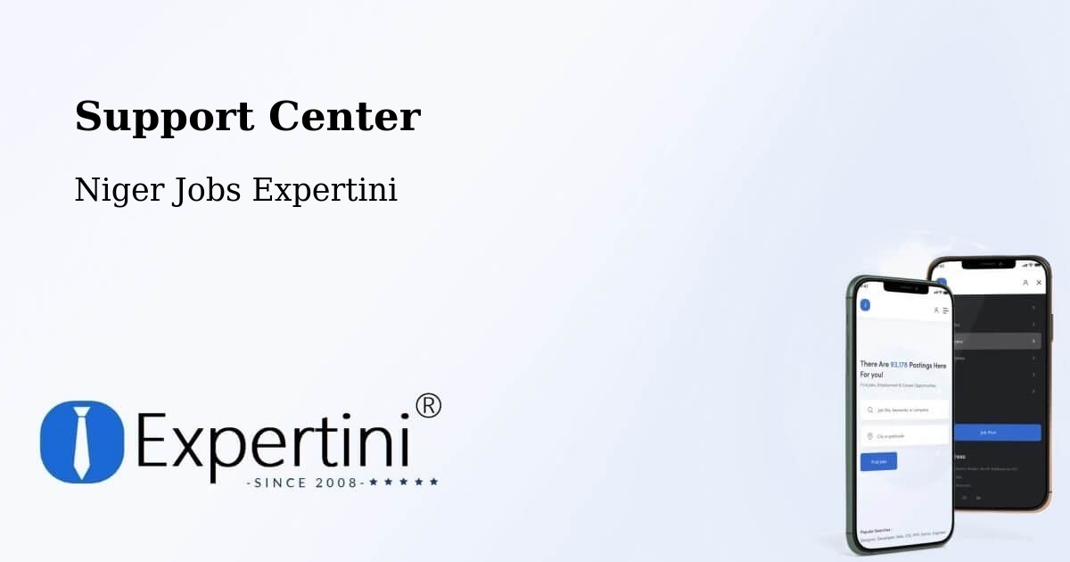 Support Services – Mayahi - Niger Jobs Expertini